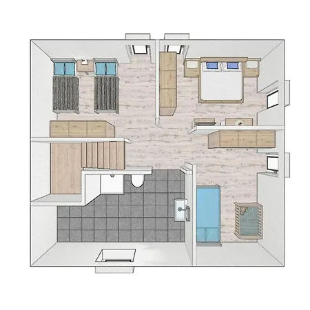 Ferienhaus Wattje Am Yachthafen 102 E *